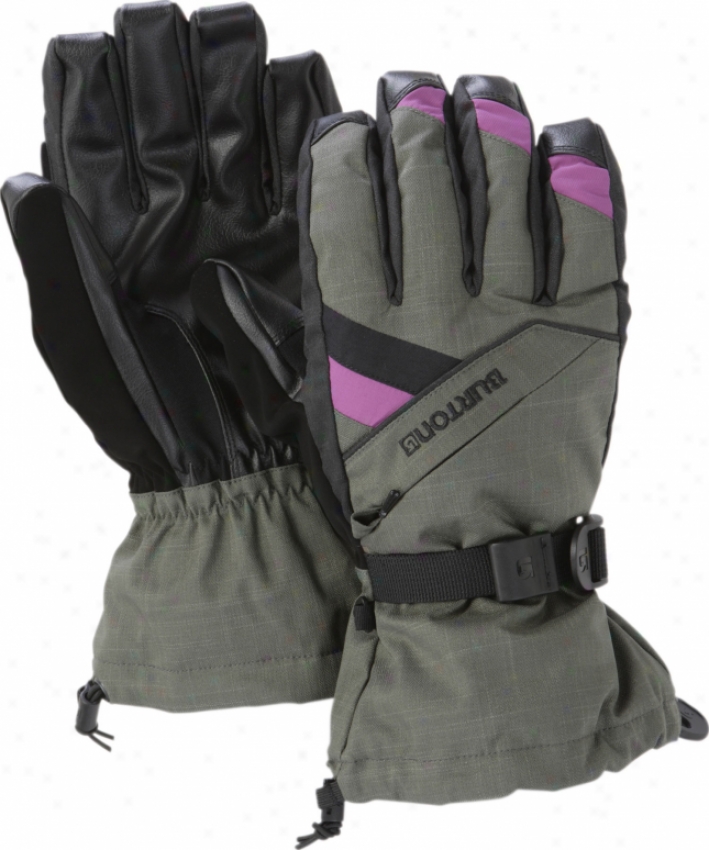 Burton Baker Snowboard Gloves Blotto Grey