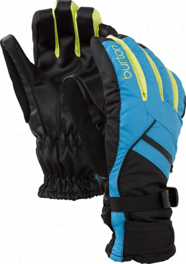 Burton Baker Under Snowboard Gloves Lady Luck True Black Colorblock