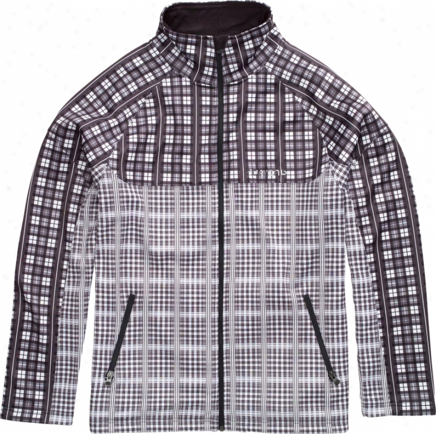 Burton Banger Fleece Satin BeamS hirting Plaid