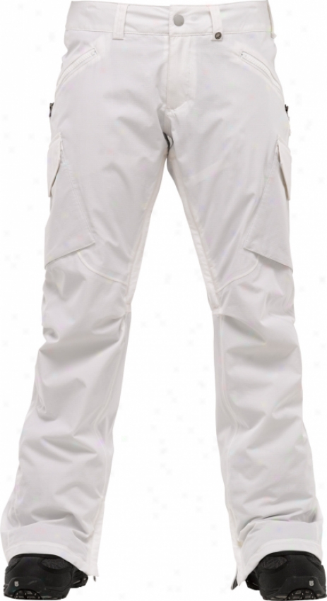 Burton Basis Snowboarc Pants Bright White