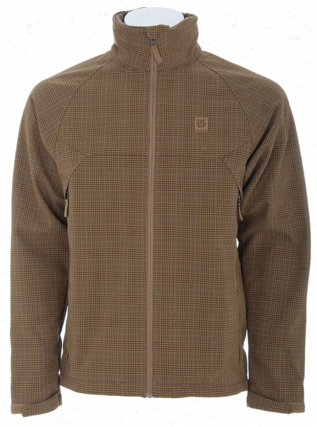 Burton Illumine Softshell Jacket Apres Plaid Sahara