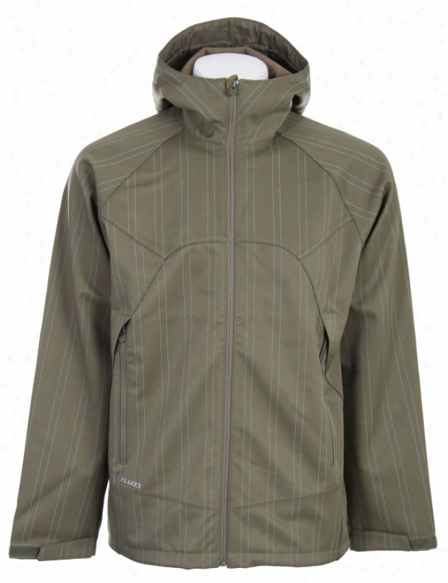 Burton Beacon Softshell Jacket Trench Green