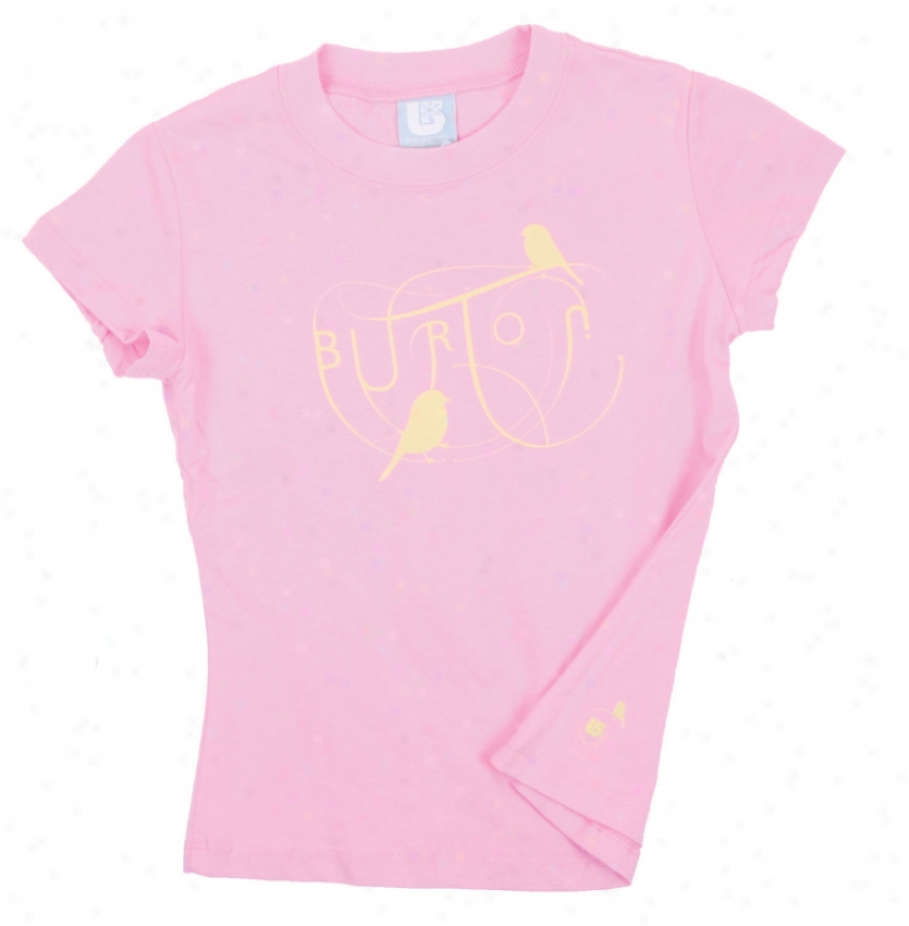 Burton Birds T-shirt Pink