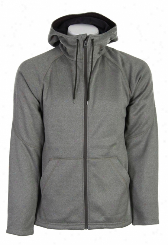 Burton Blitzer Windstopper Hoodie Hthrd Resin