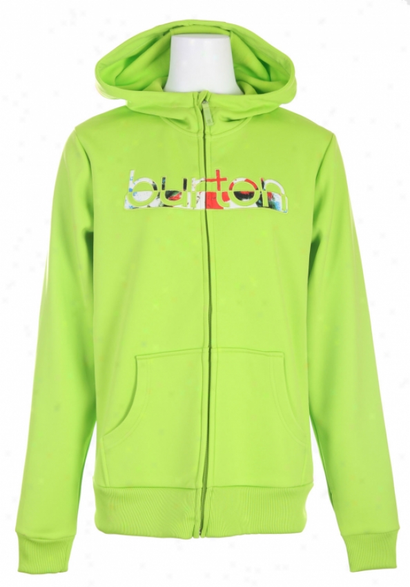 Burton Bonded Boyfriend Hoodie Margarita Green