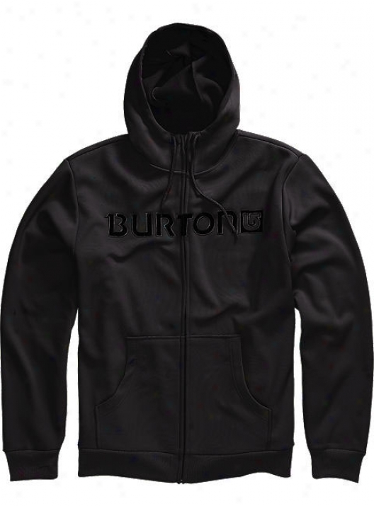 Burton Bonded Wordmark Fleece Black Ops