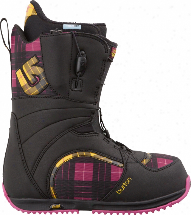 Burton Bootique Snowboard Boots Black/pink