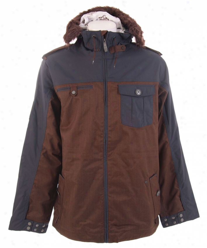 Burton Captain Tripps Snowboard Jacket Mocha