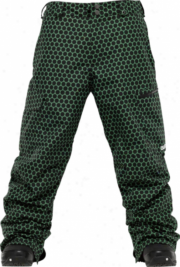 Burton Cargo Snowboard Pants Astroturf Variegate Matrix Print