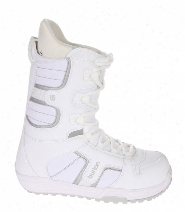 Burton Coco Snowboard Boots White/silver