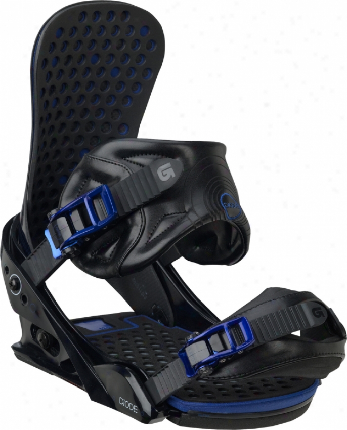 Burton Dilde Snowboard Bindings Black/blue