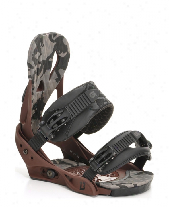 Burton Doom Snowboard Bindings Matte Black