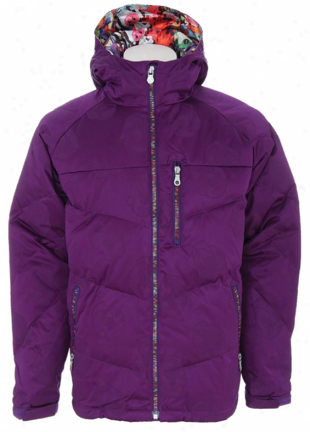 Burton Down Snowboard Jacket Kid Robot