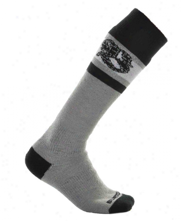 Burton Emblem Socks Granite