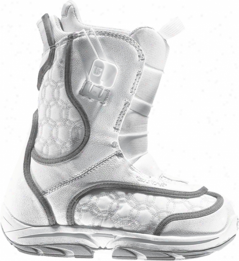 Burton Emerald Smalls Snowboafd Boots White/grey