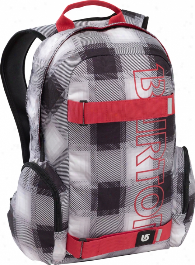 Burton Impressiveness Backpack Yes Black Bobber Plaid