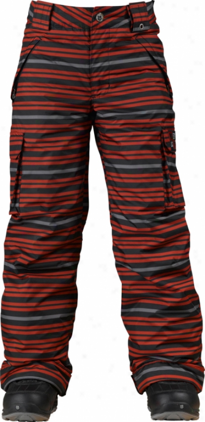 Burton Exile Lading Snow Pants Blazee Sport Stripe Print