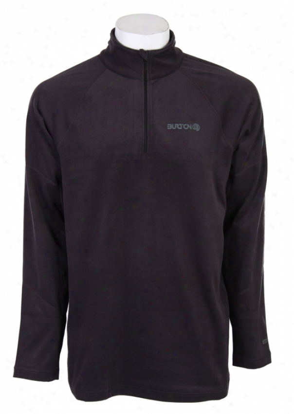 Burton Expedition 1/4 Zip First Layer Top True Black