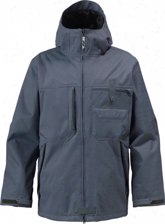 Burton Freemont Snowboard Jacket Galvanizec Gray