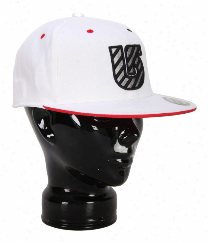 Burton Gary B Flexfit Hat Bright White