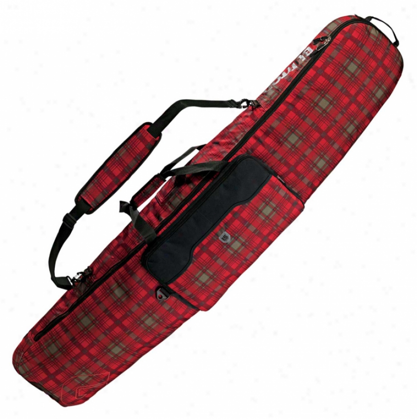 Burton Gig Snowboard Bag True Red Flannel Plaid 166