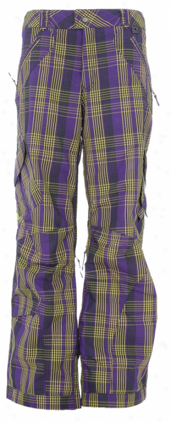 Burton Gmp Fly Snowboard Pants Pansy Gmp Plaid