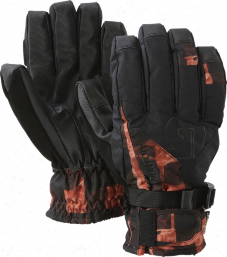 Burton Gore Tex Under Snowboard Gloves Brimstone Painted Buffa1o Plid