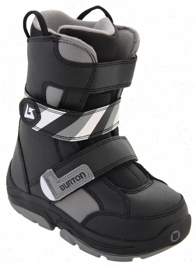 Burton Grom Snowboard Boots Black/grey