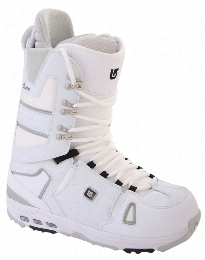 Burton Hail Snowboard Boots White/grey