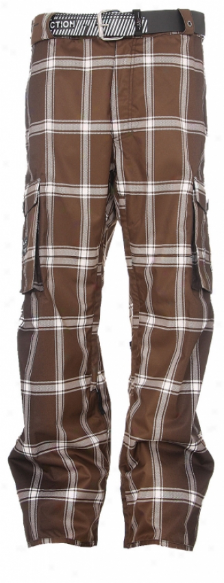 Burton Heavens Reward Ltd Snowboard Pants Ltd Faded Plaid