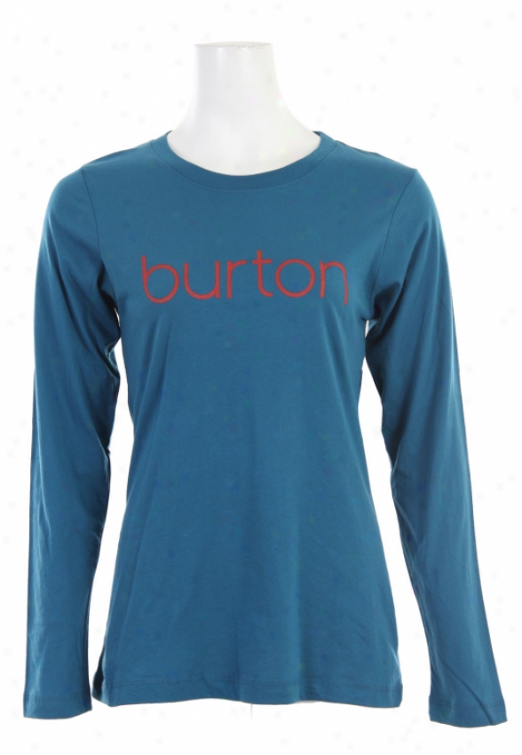 Burton Her Logo L/s Shirt Azul