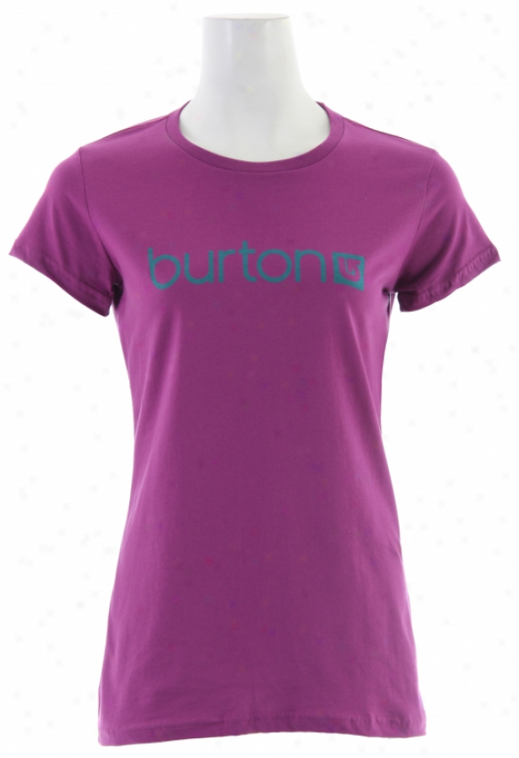 Burton Her Logo T-shirt Byzantium