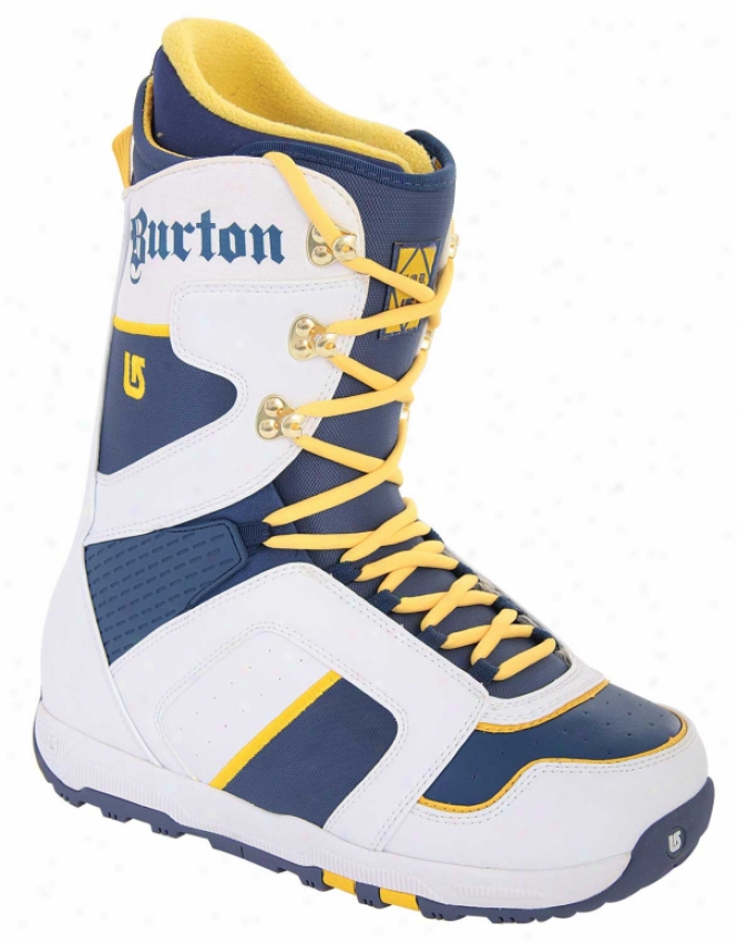 Burton Hod Snowboard Boots White/blue