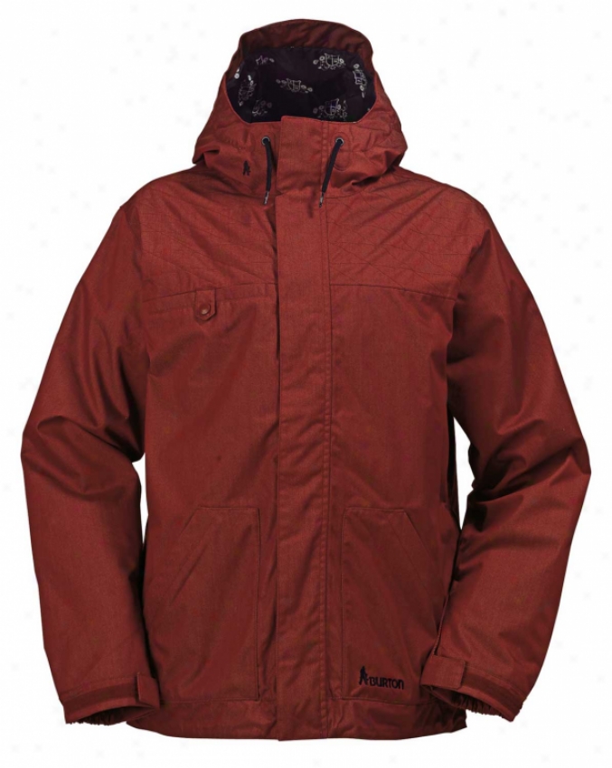 Burton Ice Wizard Snowboard Jacket Hades Inferno