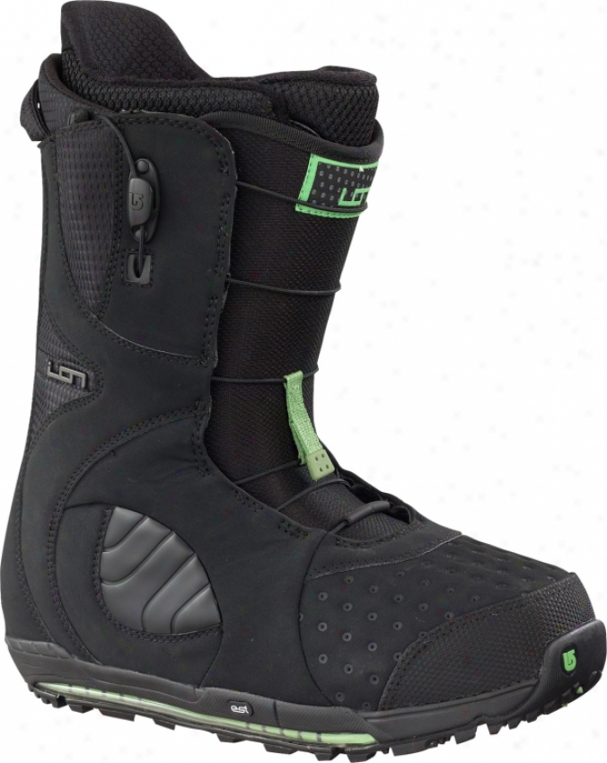 Burton Ion Snowboard Boots Blwck/green