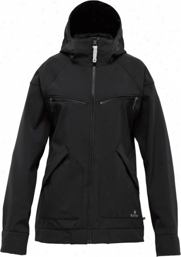 Burton Lakota Softshell Snowb0ardJ acket True Black