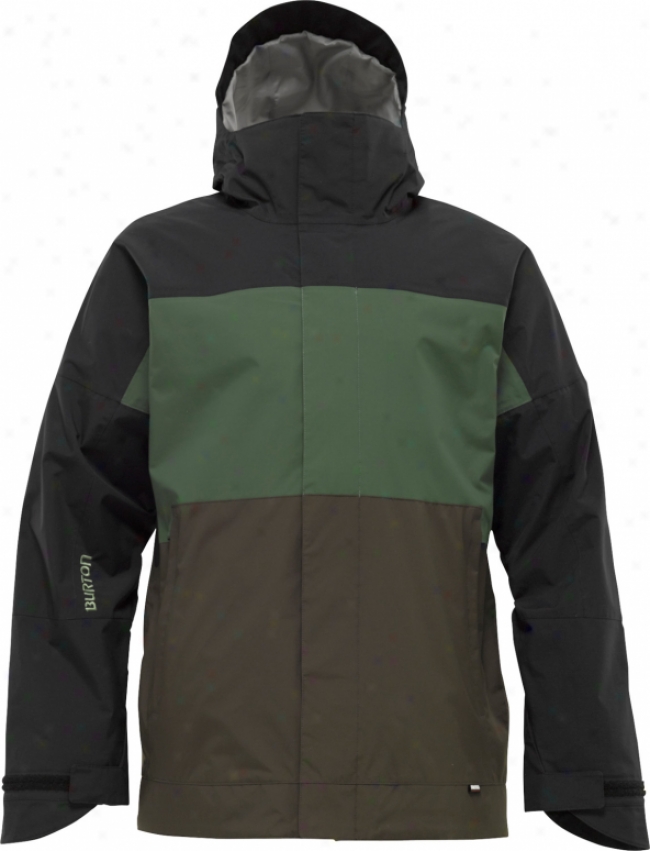 Burton Launch Snowboard Jacket Astroturf Dot Matrix Print