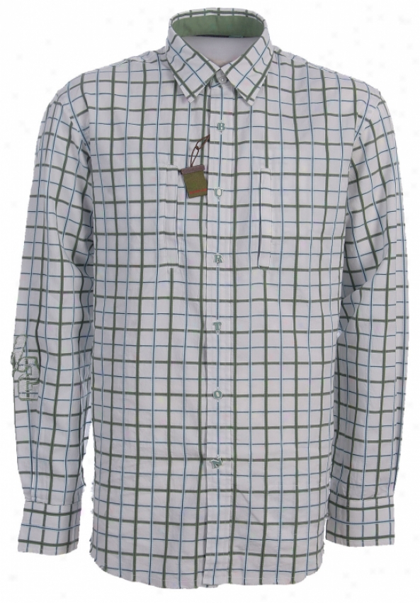 Burton Lennox L/s Shirt Bright White