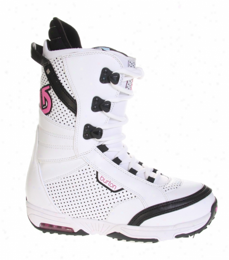 Burton Lodi Snowblard Boots White/pink