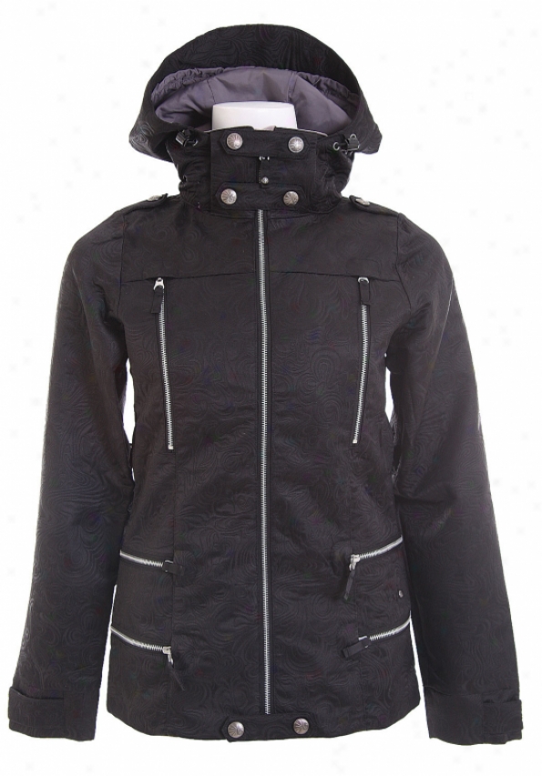 Burton Ltd Elevation Snowboard Jacket True Mourning Matelesse