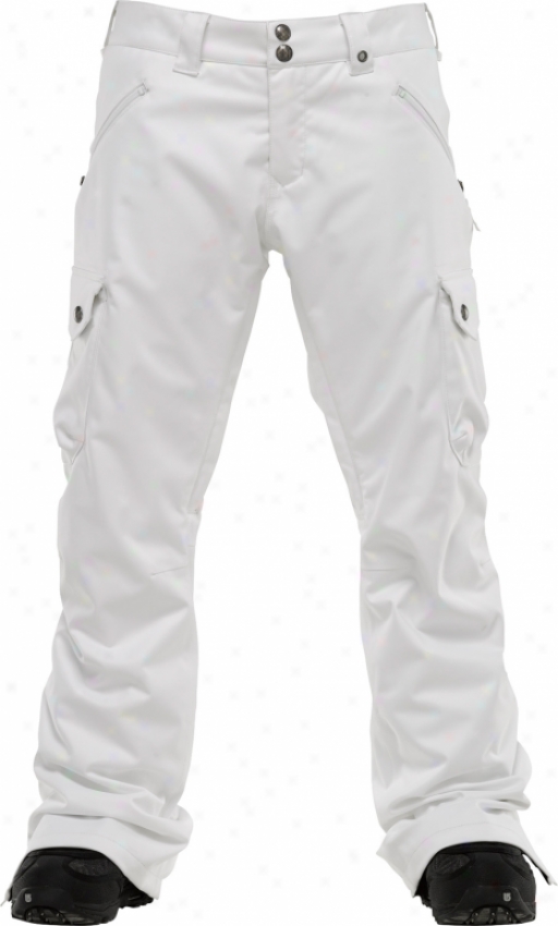 Burton Lucky Snowboard Pants Bright White