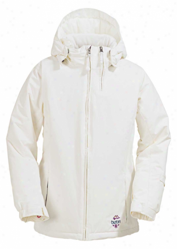 Burton Luminous Snowboard Jacket Bright Whi5e