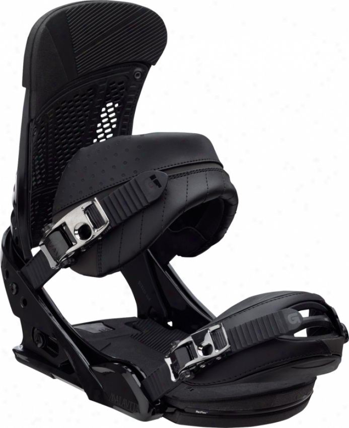 Burton Malavita Snowboard Bindings Black