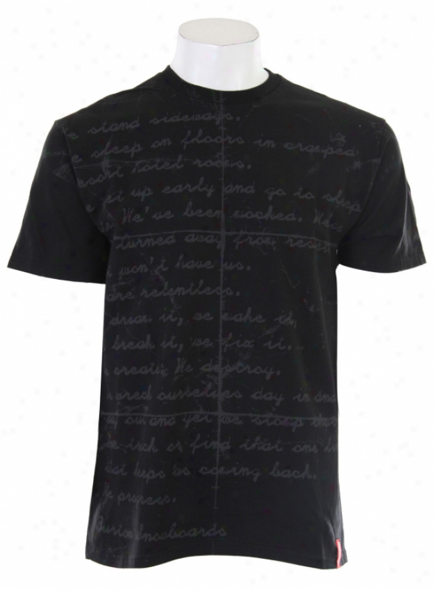 Burton Mantra T-shirt True Black