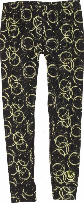 Burton Midweight First Layer Pants Beer Rings Tr Blk