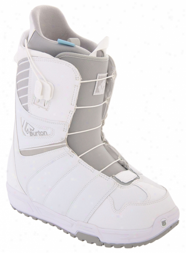 Burton Mint Snowboard Boots White/light Grey