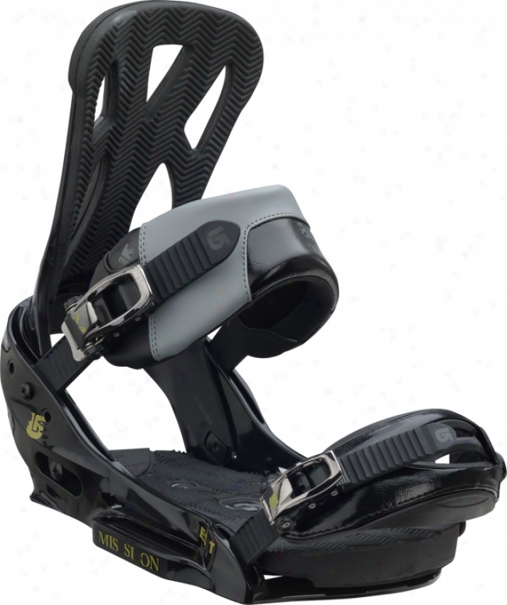 Burton Mission Est Snowboard Bindings Black