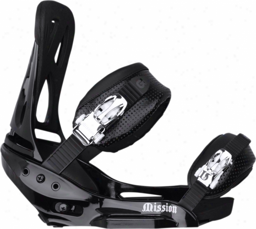 Burton Mission Est Snowboard Bindings Blackeny