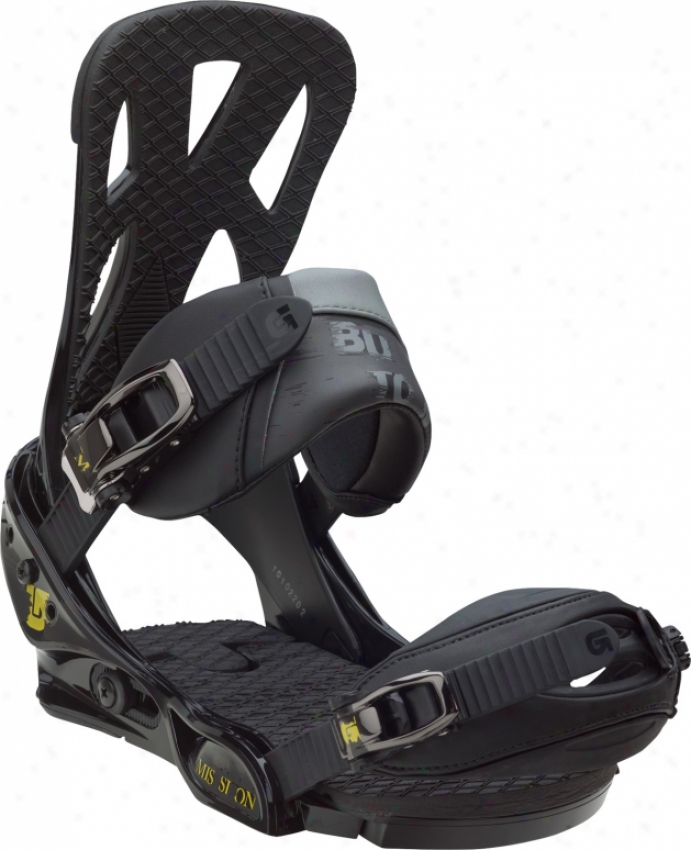 Burton Misssion Snowboard Bindings Black