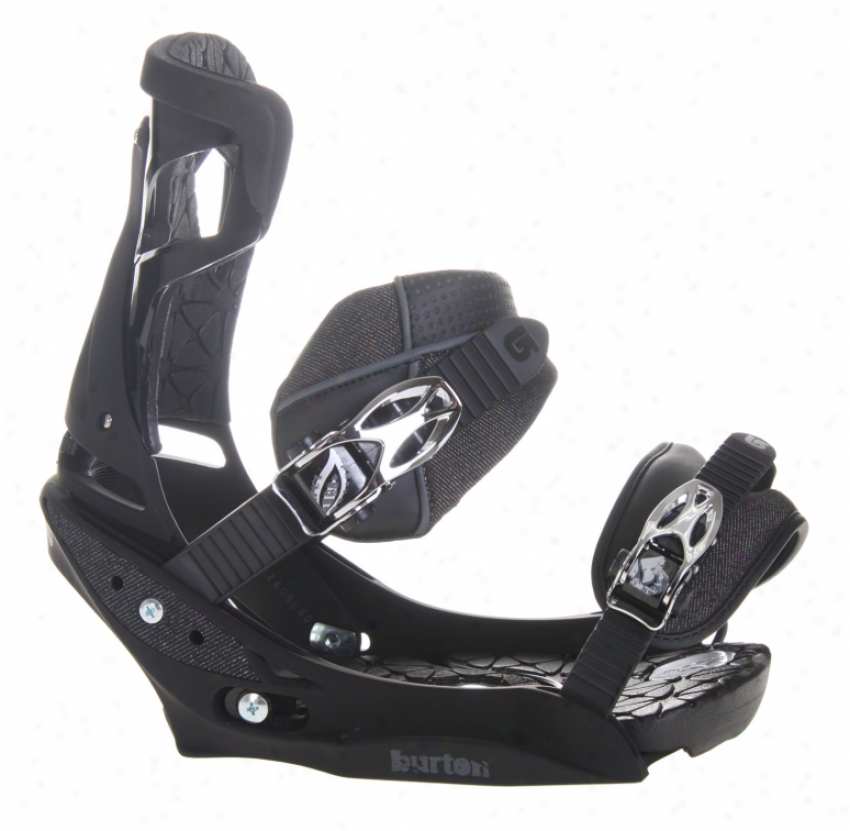 Burton Molotov Est Snowboard Bindings Blackula